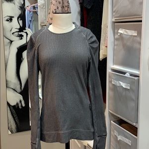Size 8 Lululemon gray pullover